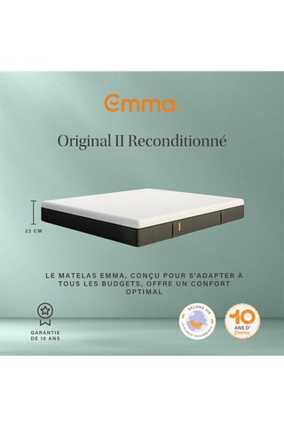Matelas Original II Emma reconditionné - Epaisseur 22 cm