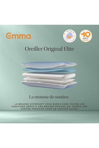 2 oreillers Original Elite Emma Reconditionné