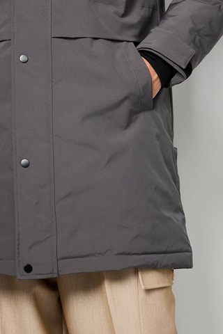 Anorak con capucha  - Gris oscuro