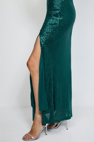 Vestido largo  - Verde