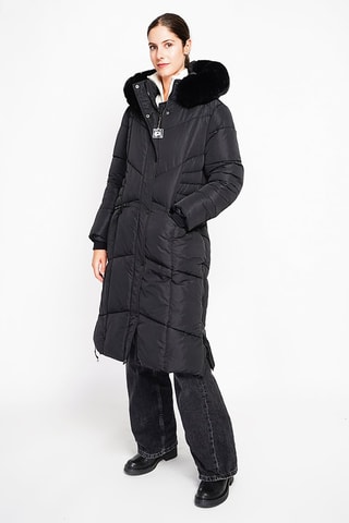 Anorak con capucha  - Negro