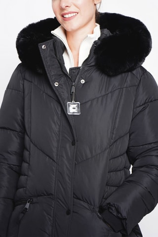 Anorak con capucha  - Negro