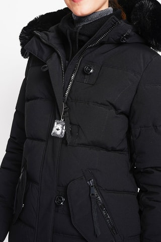 Anorak con capucha  - Negro