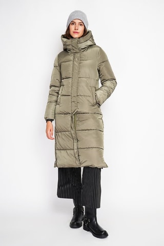 Anorak con capucha  - Caqui