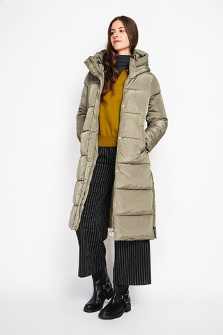 Anorak con capucha  - Caqui