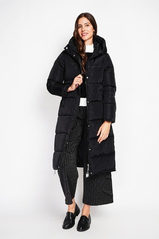 Anorak con capucha  - Negro