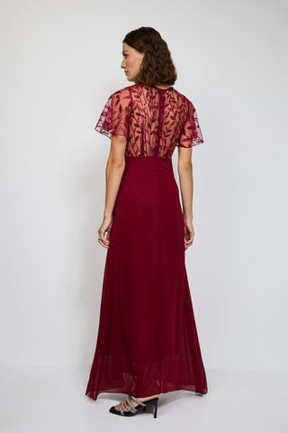 Vestido largo  - Burdeos