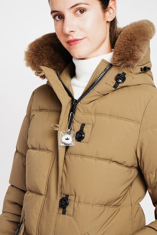 Anorak con capucha  - Marrón