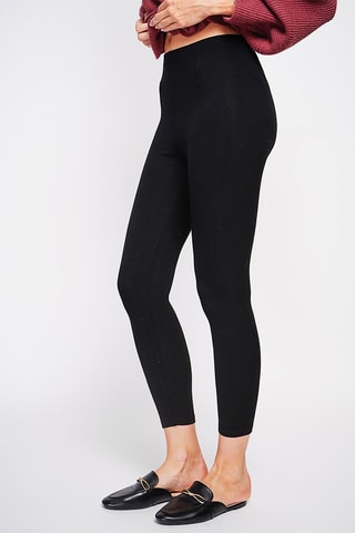 Leggings de tiro alto  - Negro
