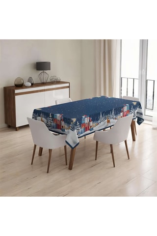 Nappe rectangulaire - Bleu cobalt - 160 x 220 cm