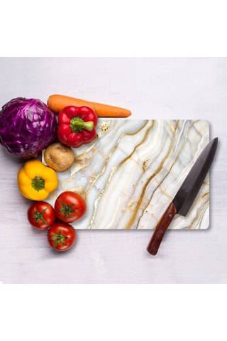 Planche à découper en verre trempé