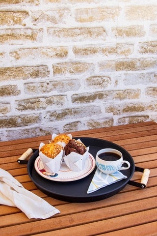 2 plateaux de service - 37 et 51 cm