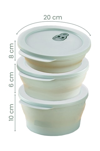 9 boîtes de conservation en plastique sans BPA