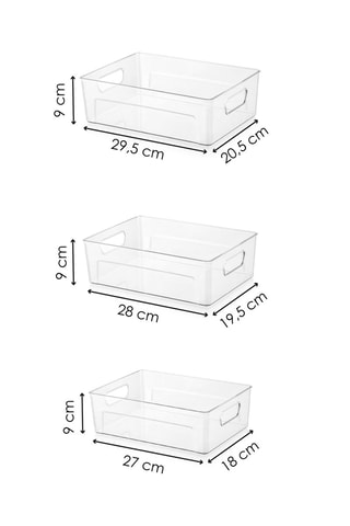 3 organisateurs de frigo