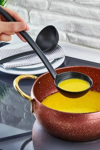 5 ustensiles de cuisine - Noir