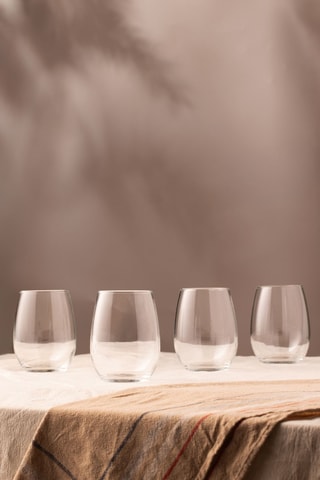 4 verres à eau - 35 cl