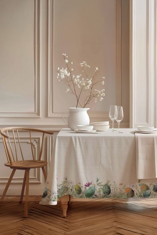 Nappe rectangulaire - Blanc - 150 x 250 cm