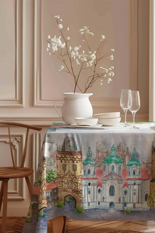 Nappe rectangulaire - Multicolore - 150 x 250 cm