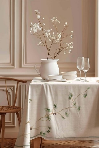 Nappe rectangulaire - Blanc - 150 x 250 cm
