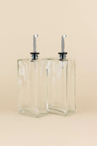 2 distributeurs de sauce - 16,5 x 8,5 cm