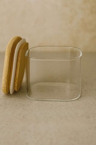 Boîtes de conservation en bambou - 5 pièces