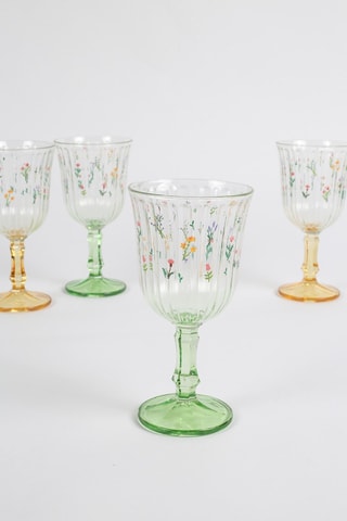 4 verres à vin - 24 cl