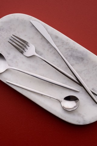 Ménagère en acier inoxydable - 24 pièces