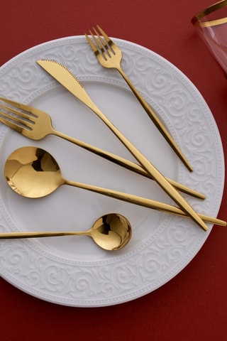 Ménagère en acier inoxydable - 30 pièces