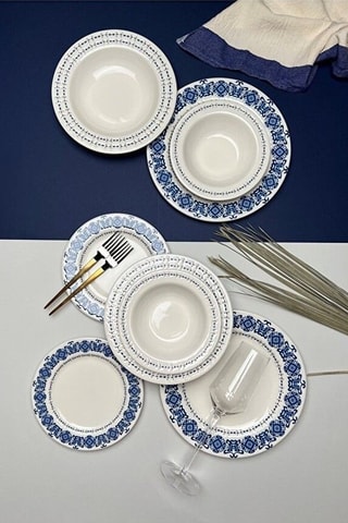 Service de vaisselle en porcelaine - 16 pièces