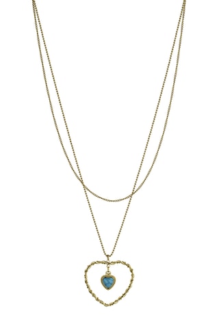 Collana Brynlee - Acciaio inossidabile & turchese