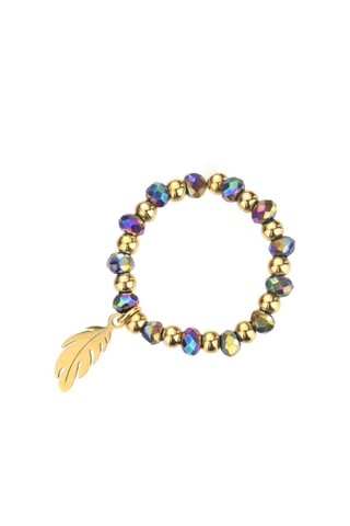 Anello - Dorato e blu - Emily Westwood