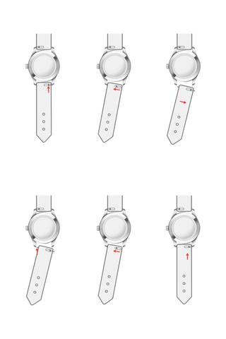 Orologio al quarzo in acciaio - Argentato e dorato - Emily Westwood