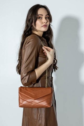 Borsa a tracolla Lillian - Marrone - 