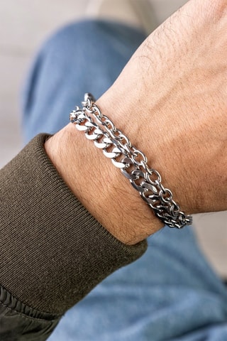 Bracciale - Argentato