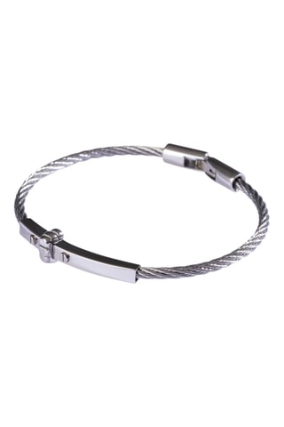 Bracciale bangle - Argentato - Marc Malone