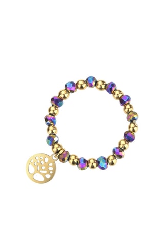 Anello - Dorato e blu - Emily Westwood