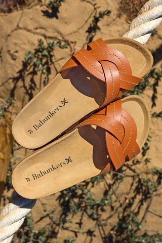 Leren Muiltjes - 
Bruin