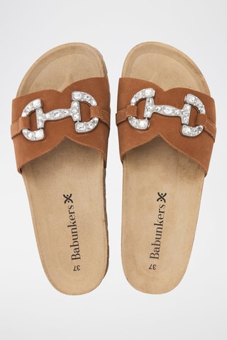 Leren Muiltjes - 
Bruin