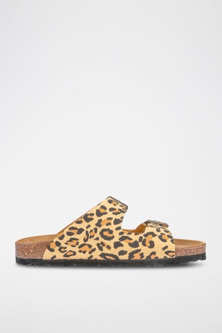 Muiltjes Beige en Zwart