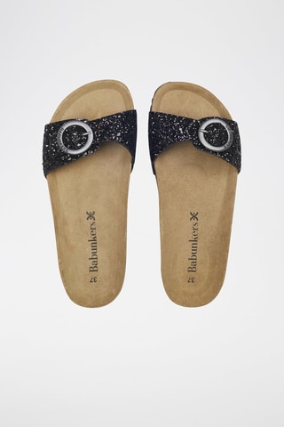 Leren Muiltjes 
Zwart