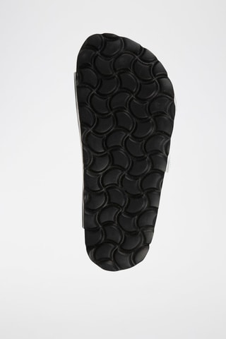 Leren Slippers Ibiza Wit