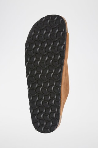 Leren Slippers - Bruin