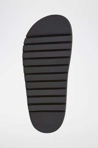 Sandalias de piel - Negro