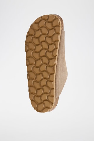 Sandalias de nobuk - Marrón