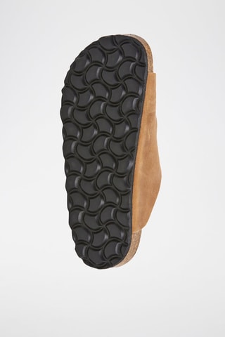 Sandalias de piel - Marrón