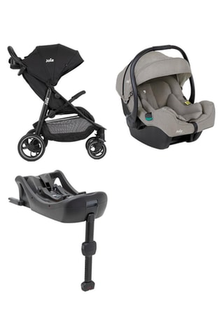 Set kinderwagen, autostoel en basis