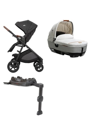 Set kinderwagen, reiswieg en basis