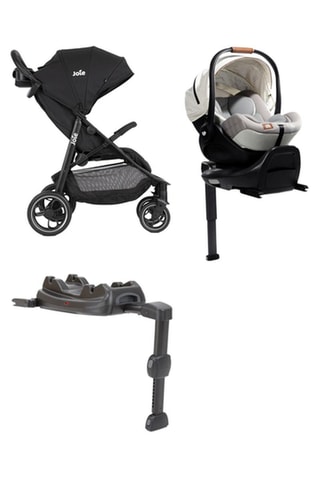 Set kinderwagen, autostoel en basis