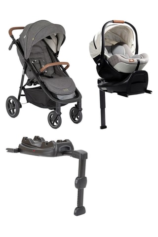 Set kinderwagen, autostoel en basis