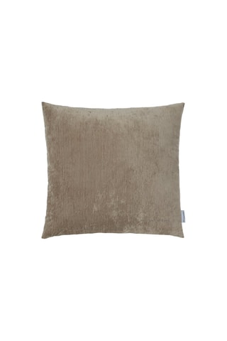 Copricuscino in velluto a costine Courduroy - Taupe - 45 x 45 cm